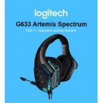 Logitech G633 Artemis Fire RGB Wired 7.1 Surround Sound Gaming Headset